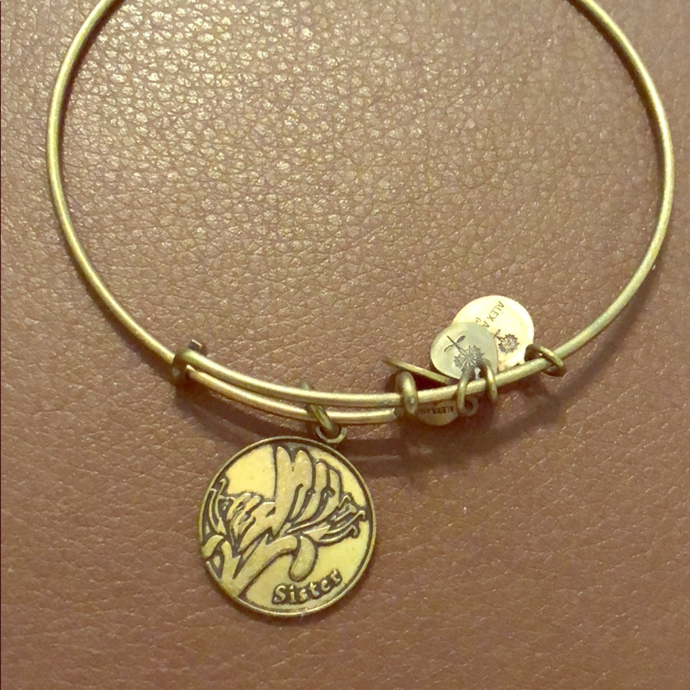 BLACK FRIDAY SALE Alex& Ani sister bangle bracelet